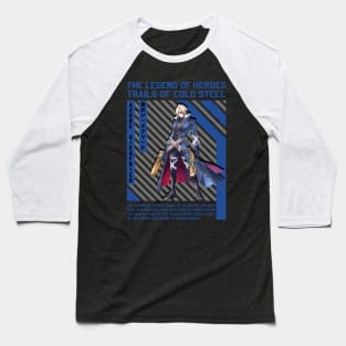 Azure Siegfried | Trails Of Cold Steel Baseball T-Shirt